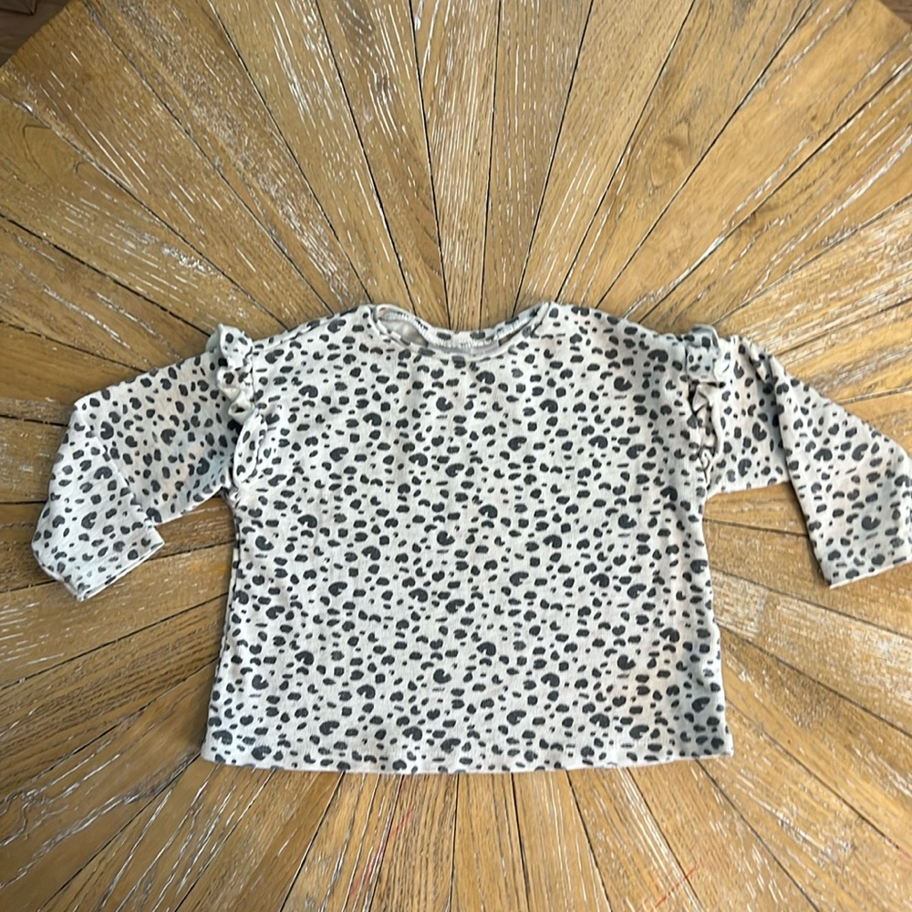 Zara Frill Sleeve and Sweater 18-24m
